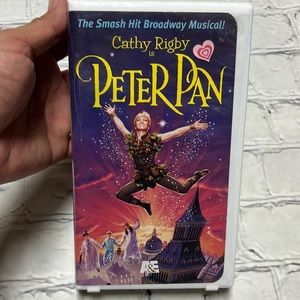 Peter Pan VHS Tape Cathy Rigby Broadway Musical A&E